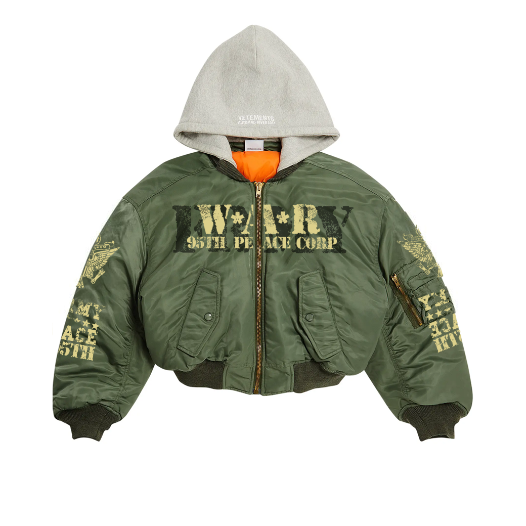 green war bomber jacket