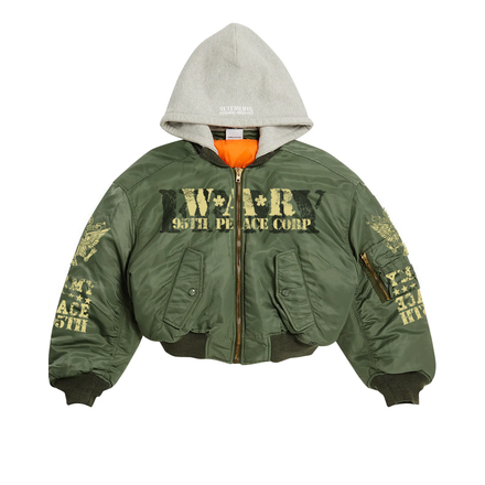green war bomber jacket